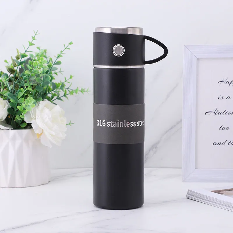 1pc 16.91oz/500ml Double Wall Vacuum Mug, 316 Stainless Steel Cup, Thermal Coffee Mug With Lid, Coffee Pot, Keep Beverages Hot For 10 Hours, Cold For 20 Hours