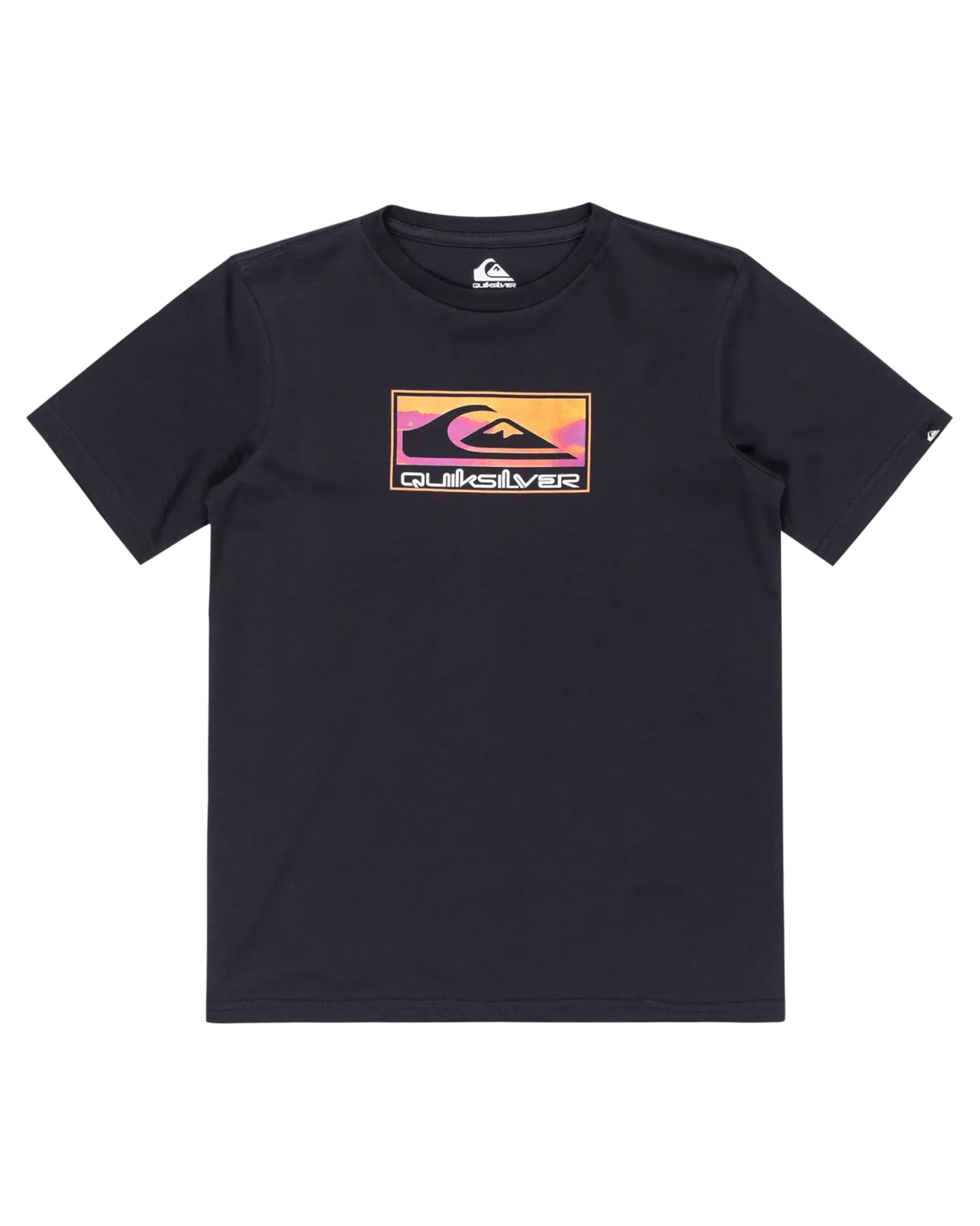 Boys Gradient Box T-Shirt in Dark Navy