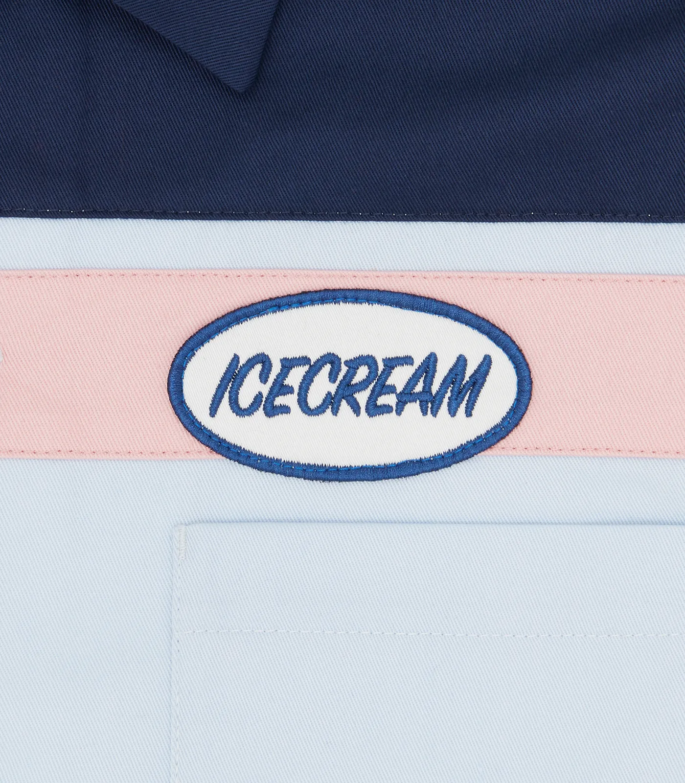 DINER SHIRT - BLUE/PINK