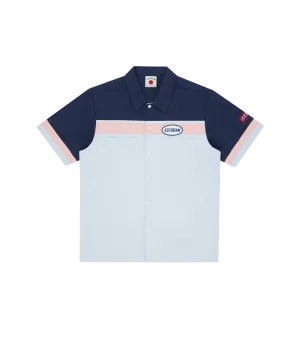 DINER SHIRT - BLUE/PINK