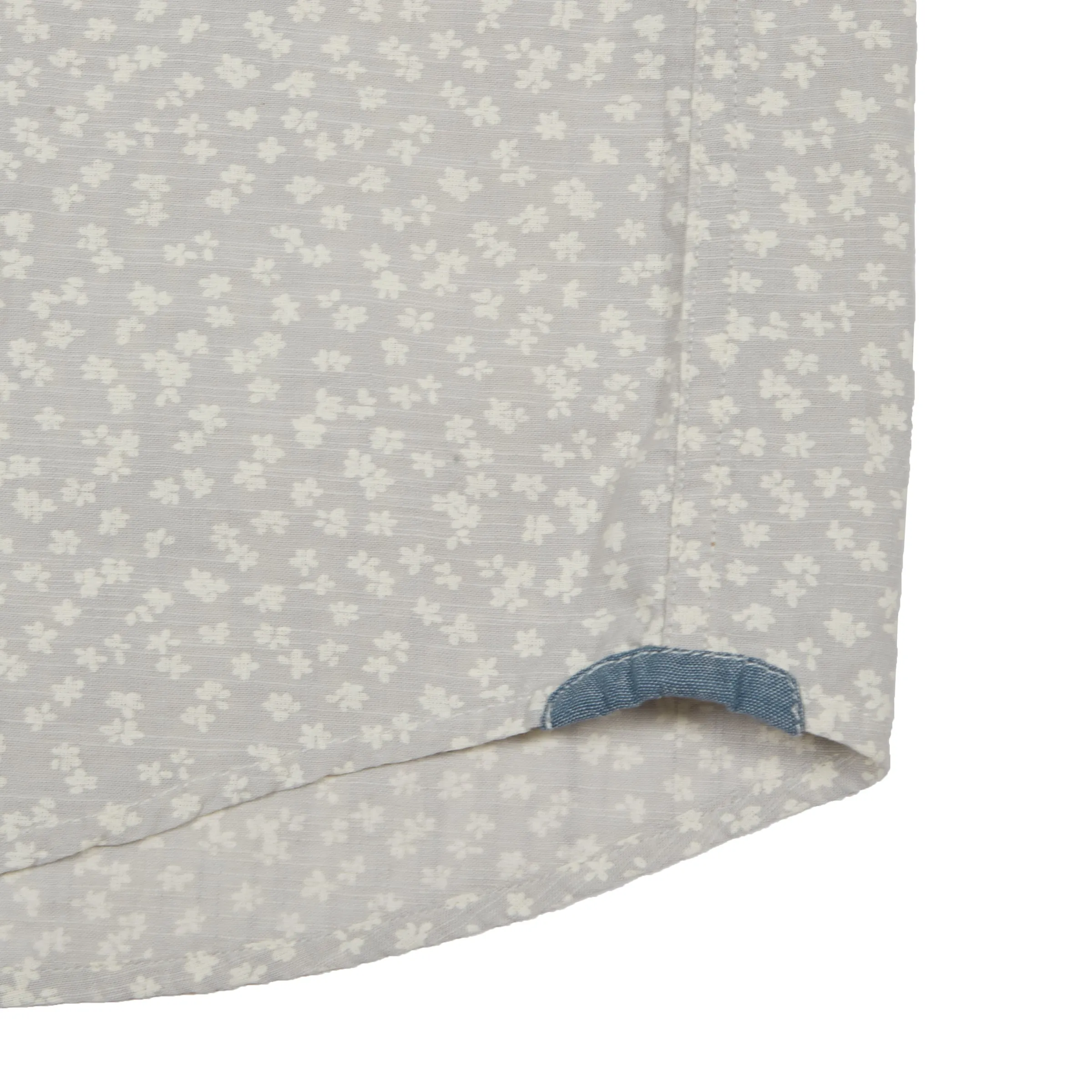 Drayton Printed Chambray Shirt - Micro Chip Print