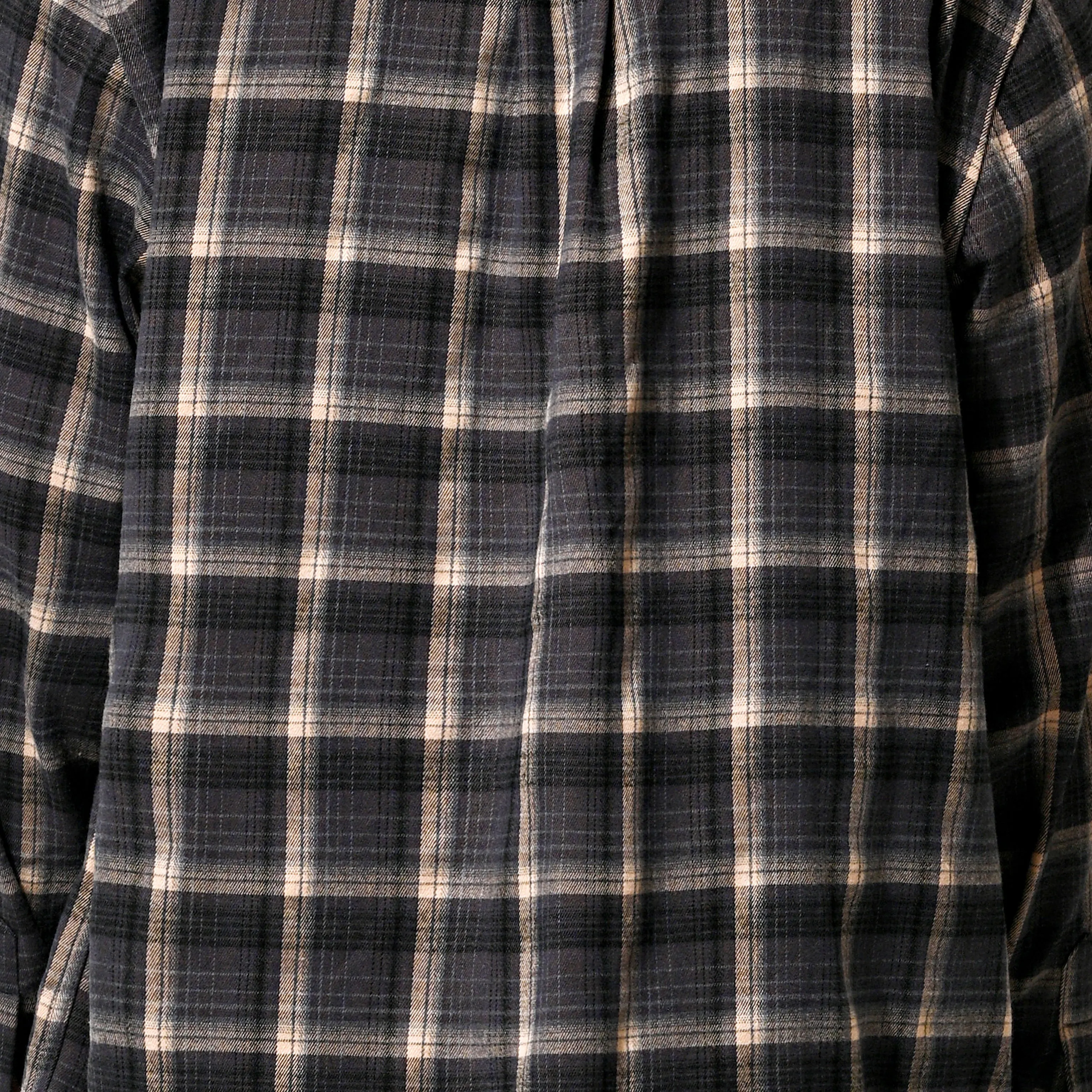 FLANNEL CHECK SHIRT - BLUE