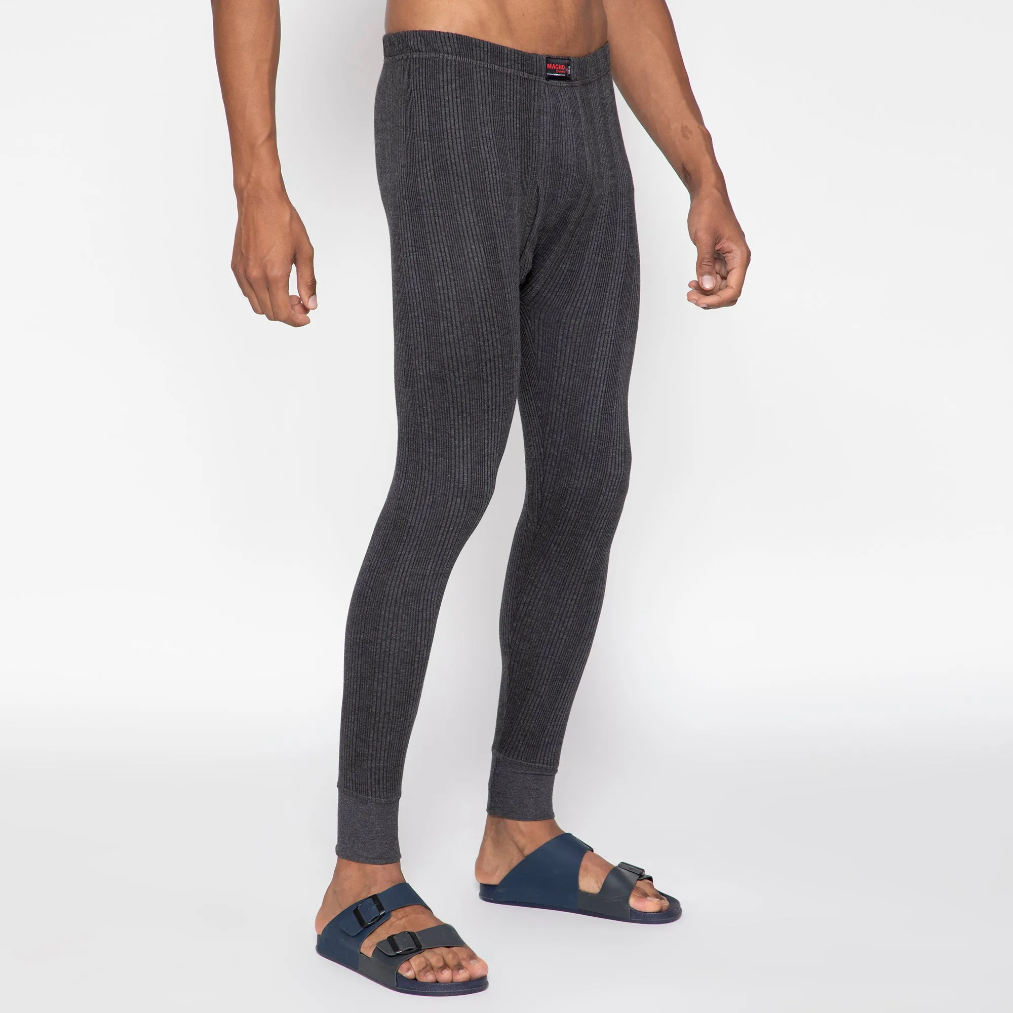 Macho Sporto Men's Thermal Ultima Black Trouser
