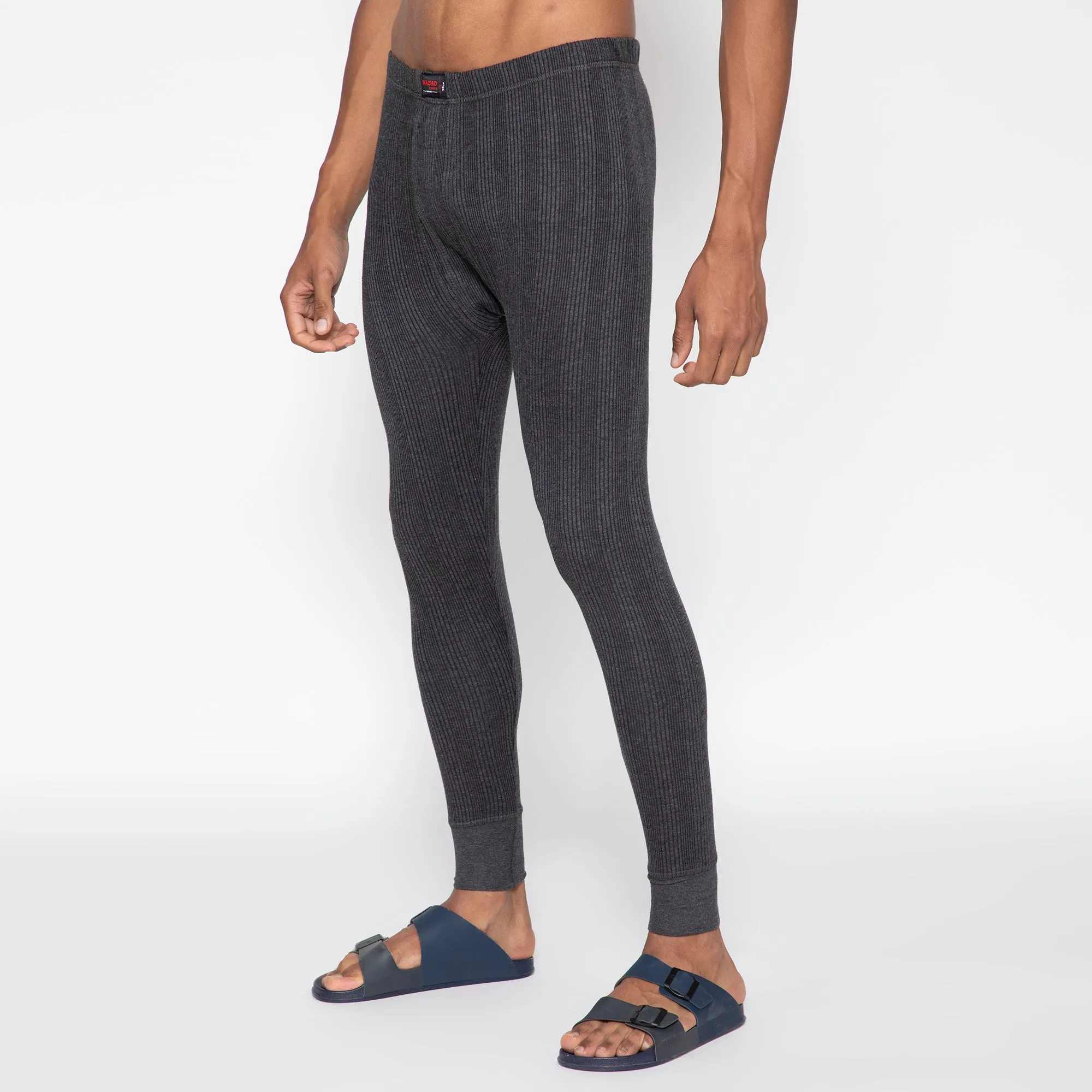 Macho Sporto Men's Thermal Ultima Black Trouser