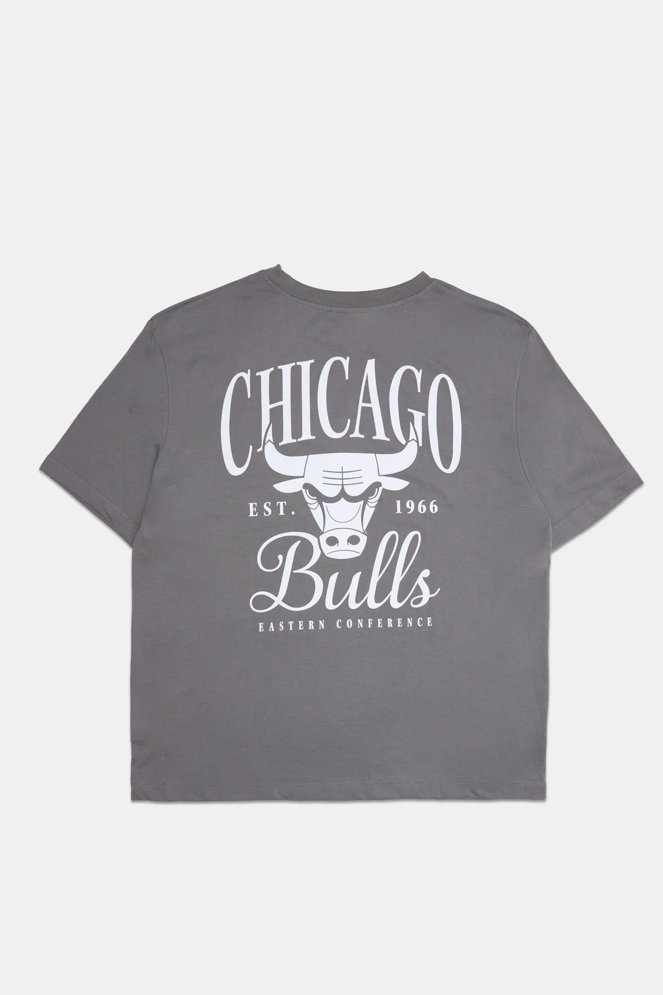 Mens Chicago Bulls Embroidered Graphic T-Shirt