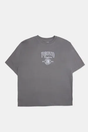 Mens Toronto Raptors Embroidered Graphic T-Shirt
