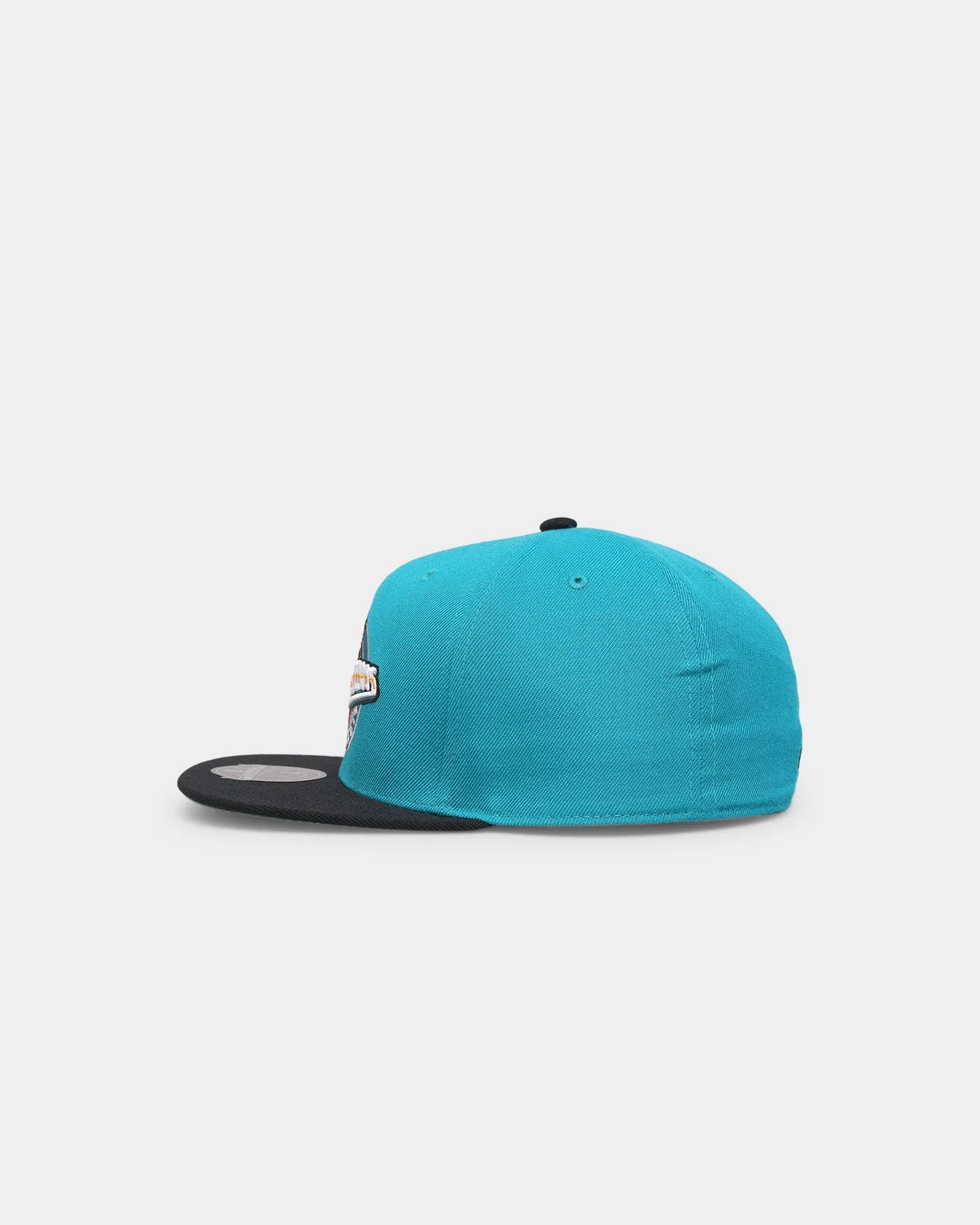 Mitchell & Ness Detroit Pistons 'Team 2 Tone 2.0 Hardwood Classics' Fitted Teal