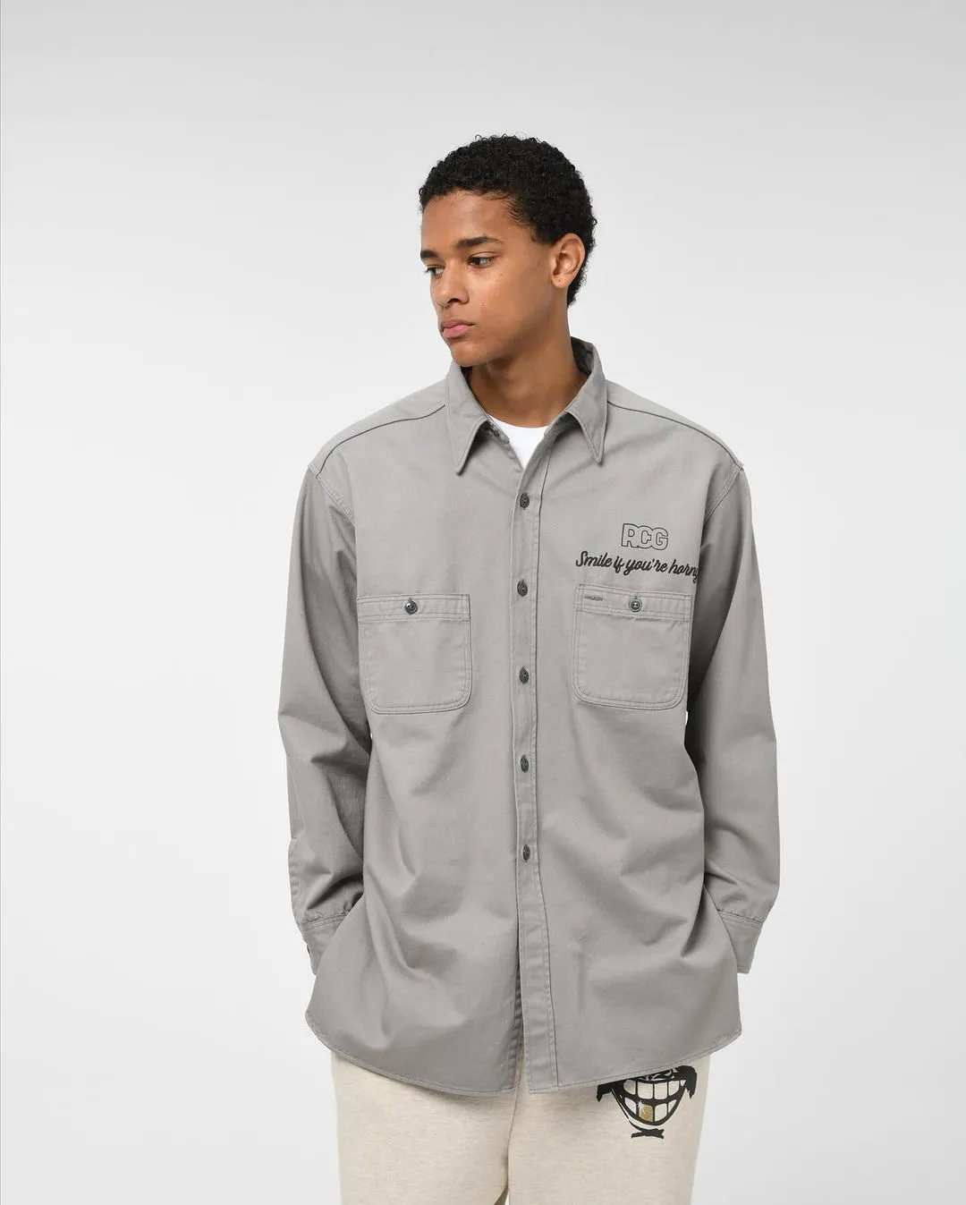 〈RECOGNIZE〉LOW RIDER CHEECH WORK SHIRTS