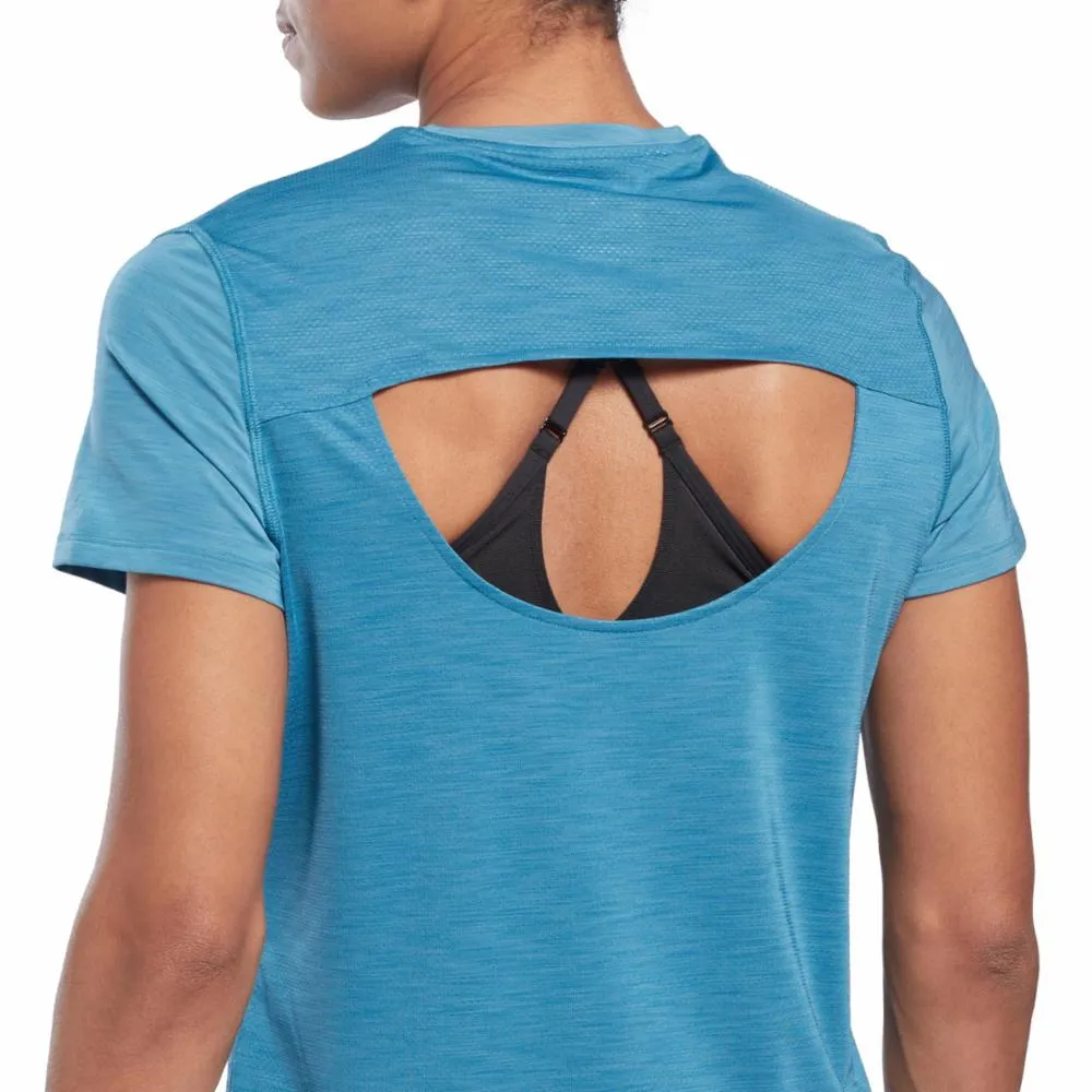 Reebok Apparel Women ACTIVCHILL Athletic T-Shirt STEBLU