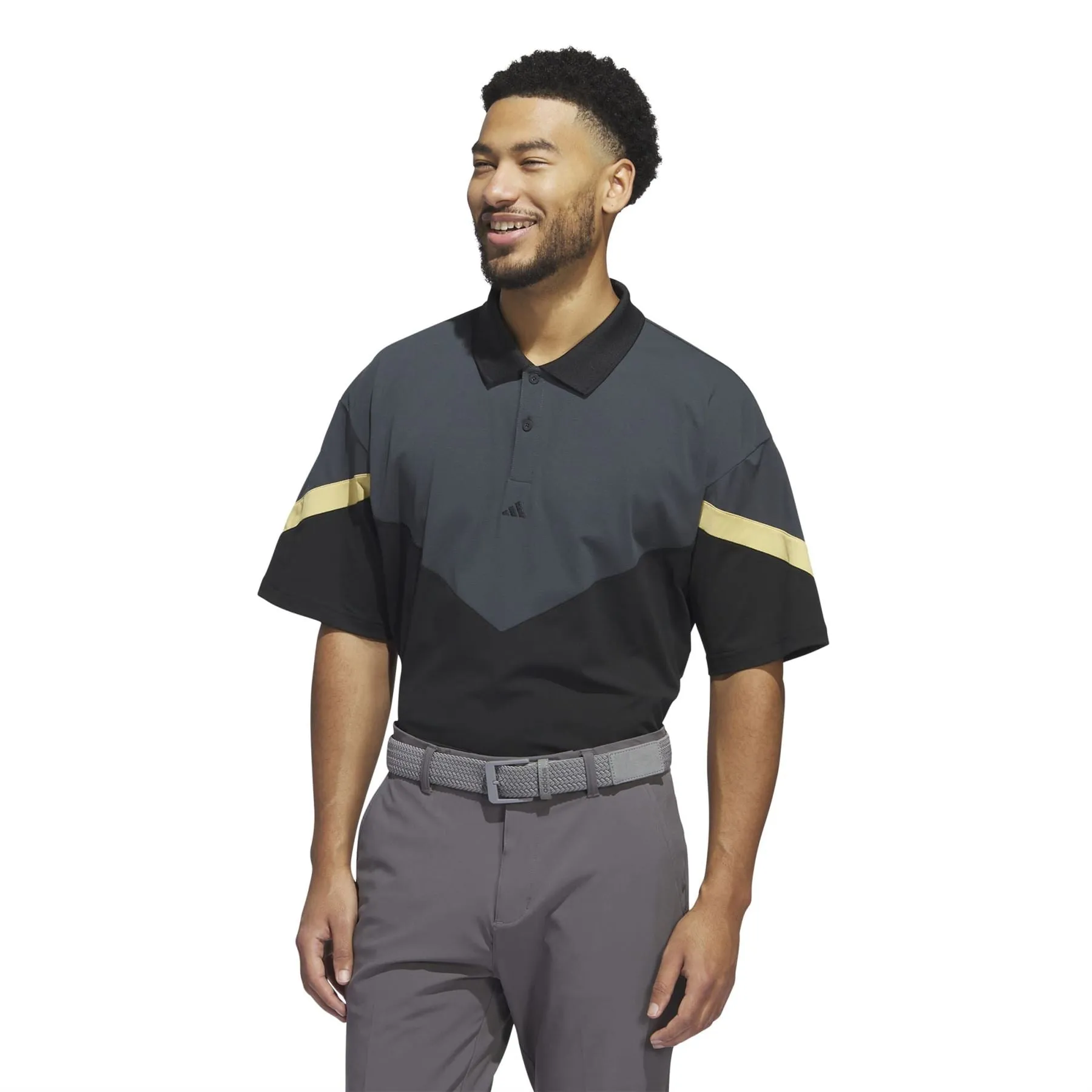 Ulitmate365 Sport Polo Carbon/Black - AW24