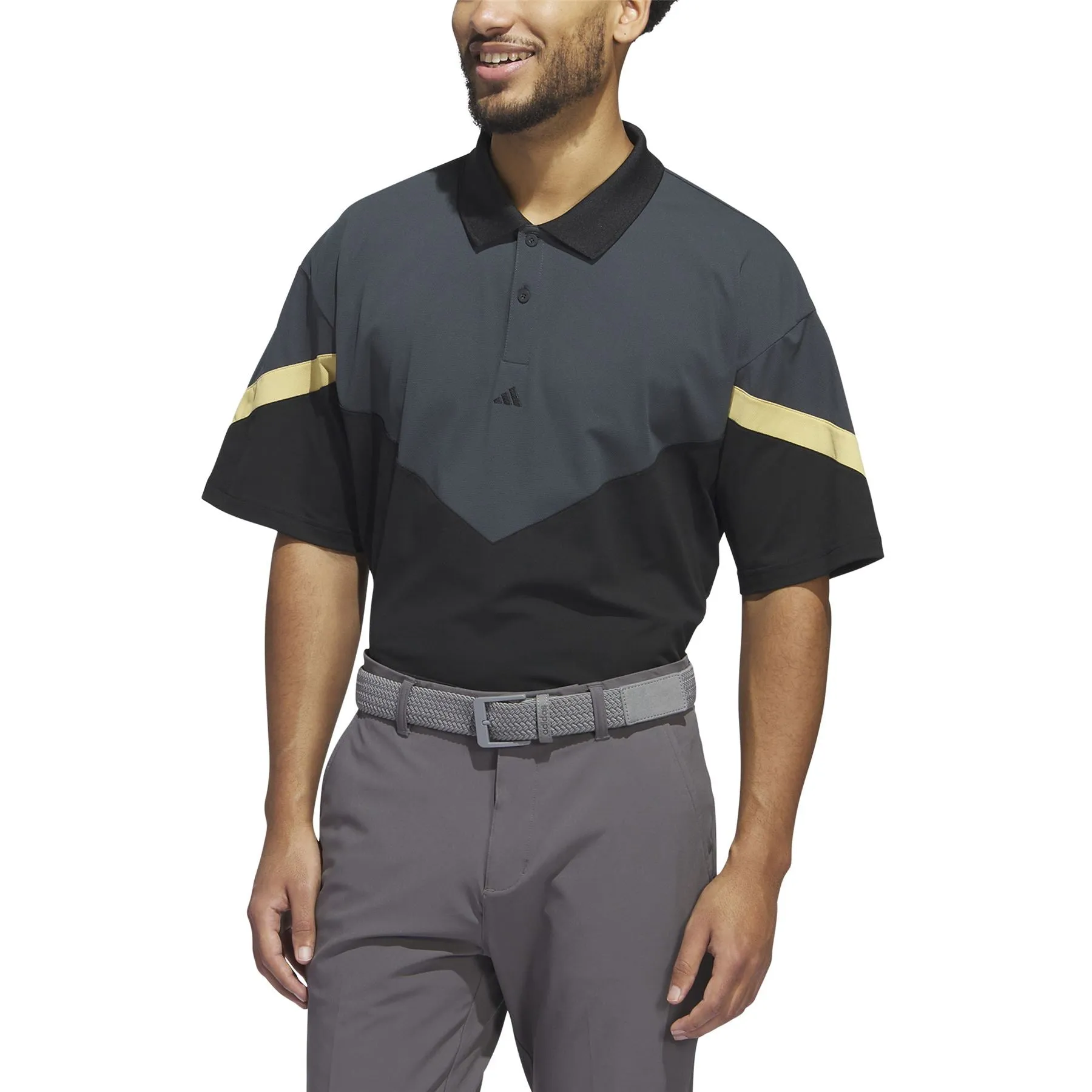 Ulitmate365 Sport Polo Carbon/Black - AW24
